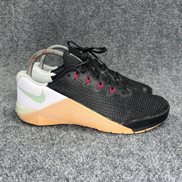 Nike Metcon 5 Shoes Women's 8 Noble Red Athletic Running Cross Training Sneakers - Picture 1 of 14